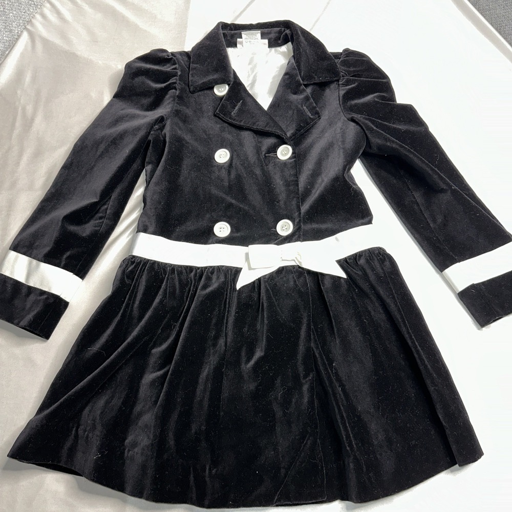 American Girl Velveteen Victorian Dress Coat Girls SZ 8 Formal Retired